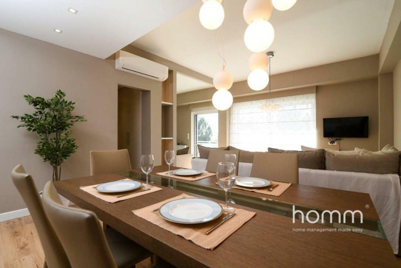 142M² Bright Alimos Apartment With Marina View Extérieur photo