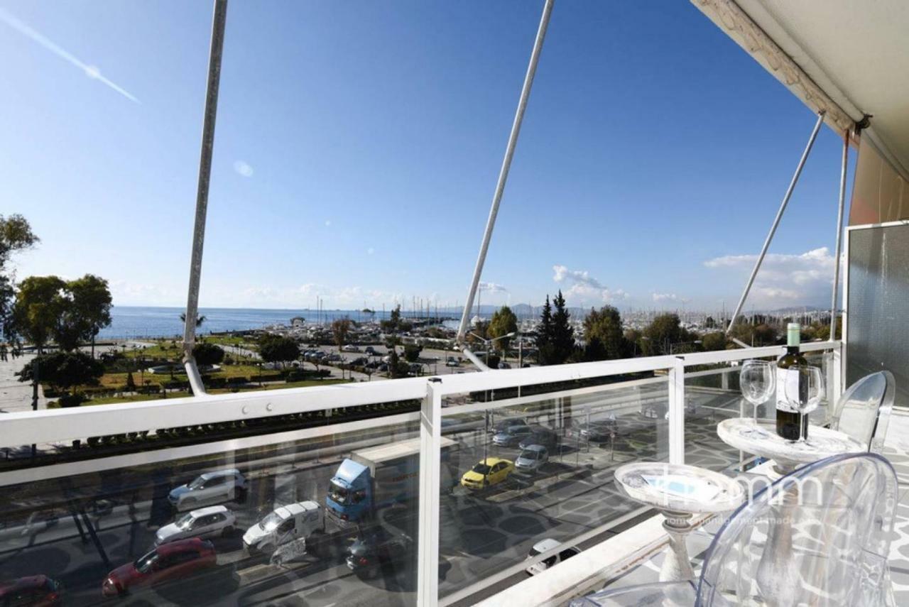 142M² Bright Alimos Apartment With Marina View Extérieur photo