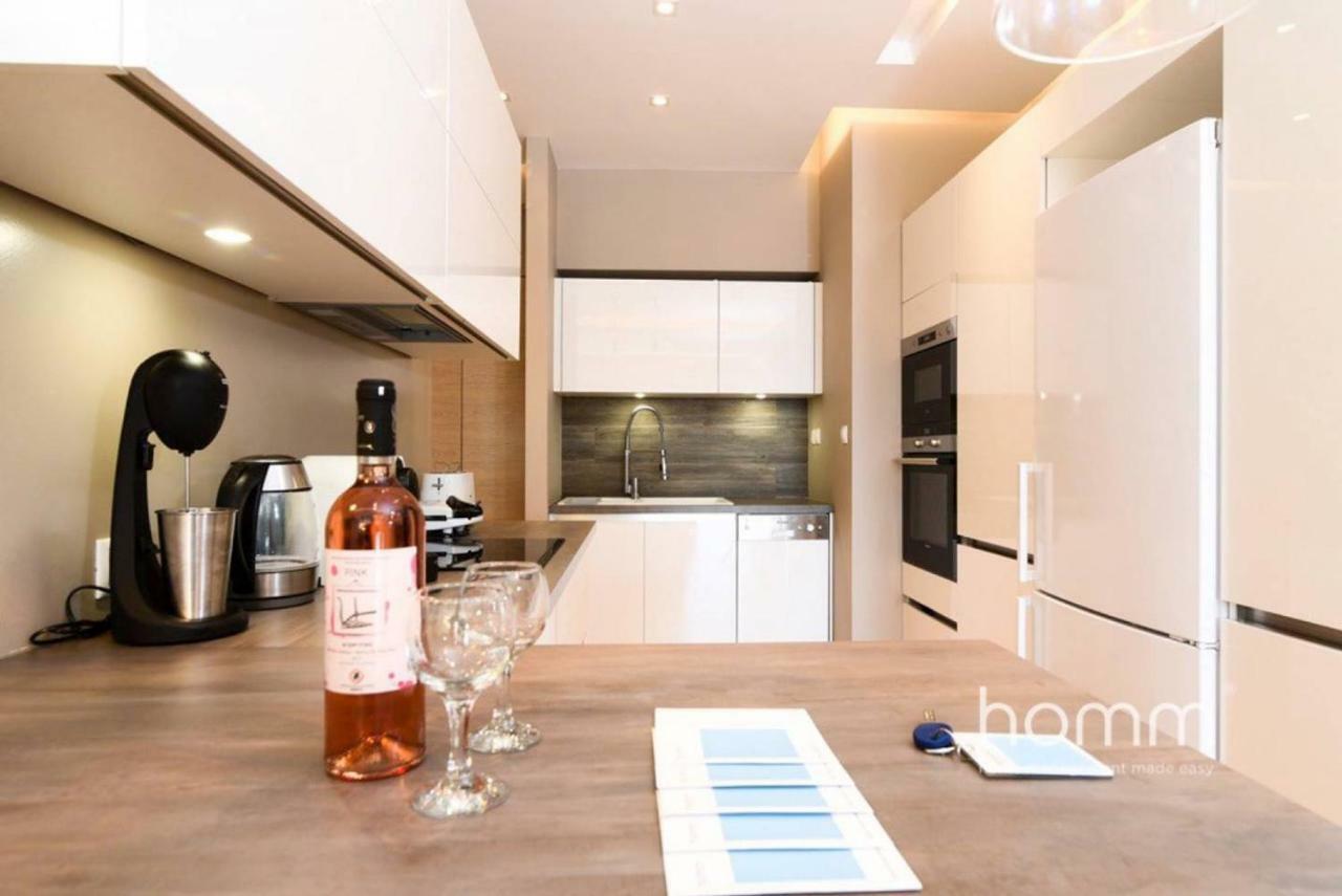 142M² Bright Alimos Apartment With Marina View Extérieur photo