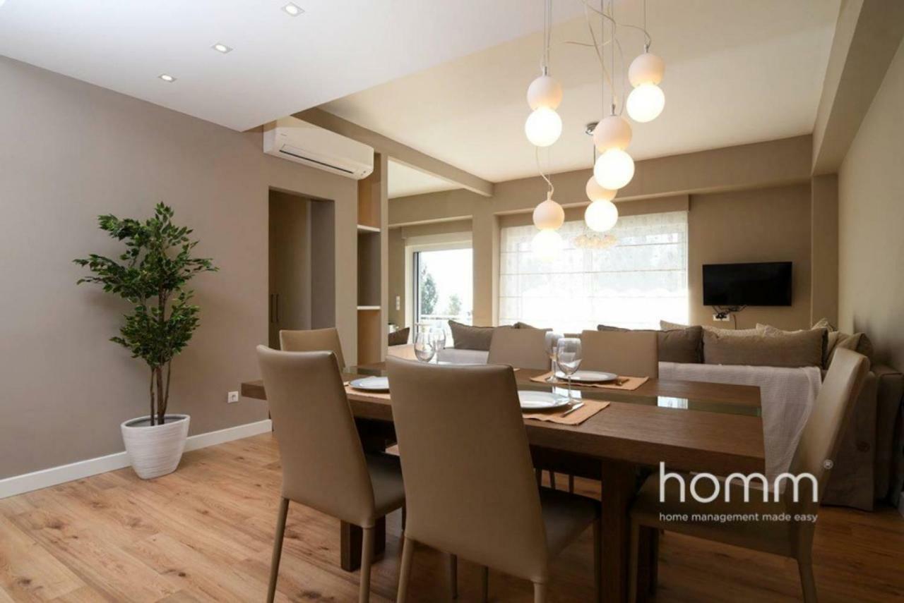 142M² Bright Alimos Apartment With Marina View Extérieur photo