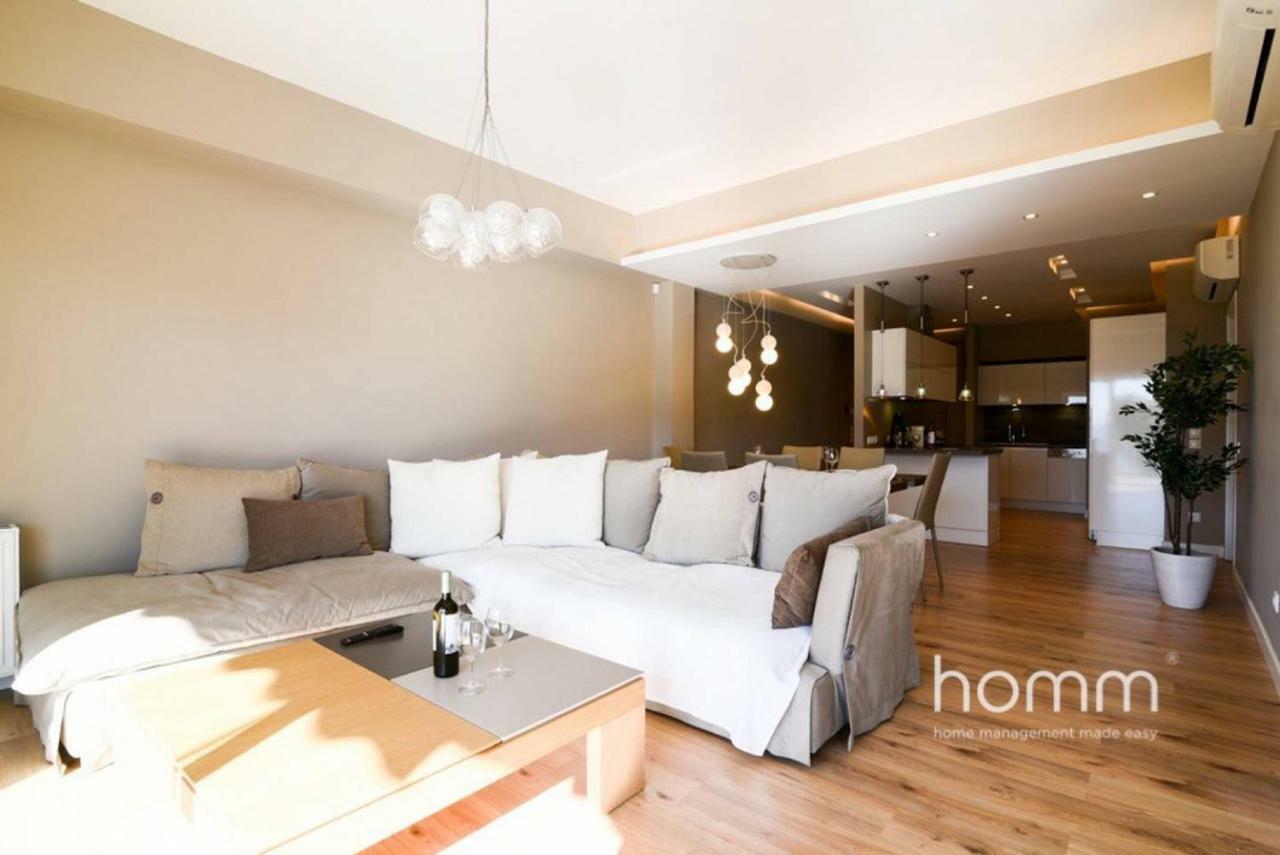 142M² Bright Alimos Apartment With Marina View Extérieur photo